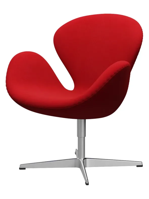 3320 Svanen i stof (prisgruppe 1) af Arne Jacobsen