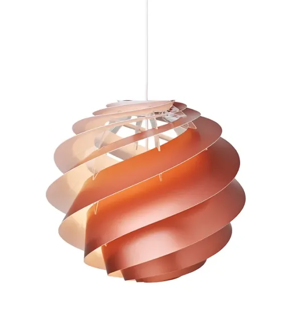 Swirl 3, kobber fra Le Klint