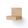 Tana Wall Mounted Nightstand, oak fra New Works