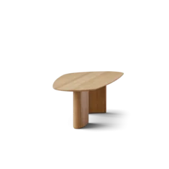 Tangent spisebord, rektangulær lakeret eg fra DK3