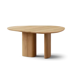 Tangent spisebord, rund Ø136 fra DK3