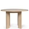 Tarn Dining Table 115, white oiled fra Ferm Living