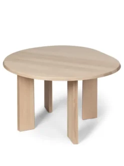 Tarn Dining Table 115, white oiled fra Ferm Living