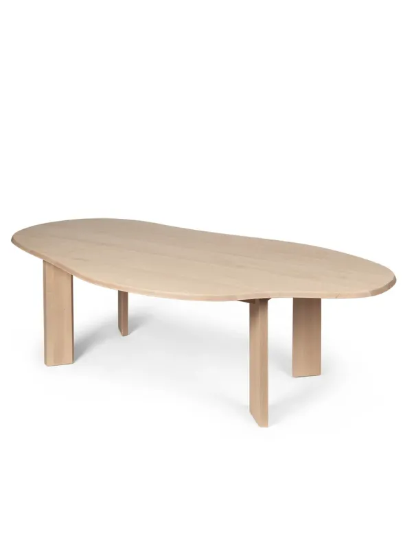 Tarn Dining Table 220, white oiled fra Ferm Living