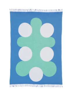 Teenagers from Mars Plaid, white/blue/leaf fra raawii