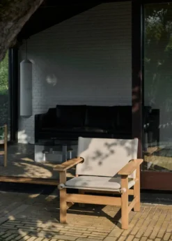 The Canvas Chair udendørs loungestol af Børge Mogensen