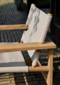 The Canvas Chair udendørs loungestol af Børge Mogensen