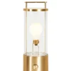 The Muse Portable Lampe, Solid Brass fra Tala