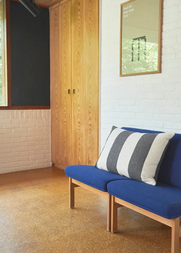 The Sweater Cushion, black fra Silkeborg Uldspinderi