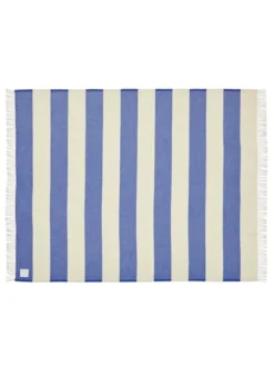 The Sweater Plaid, cobalt fra Silkeborg Uldspinderi