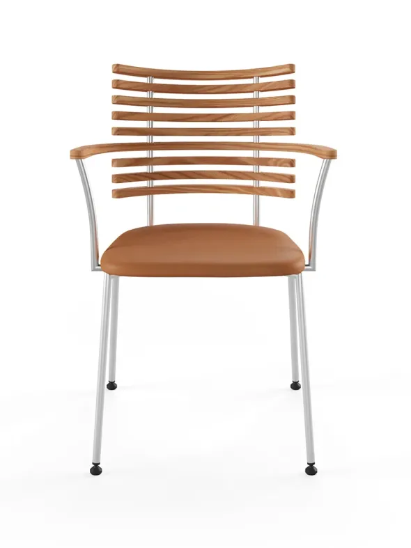 Tiger Armstol, cognac læder fra Naver Collection