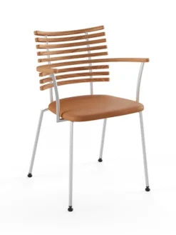 Tiger Armstol, cognac læder fra Naver Collection