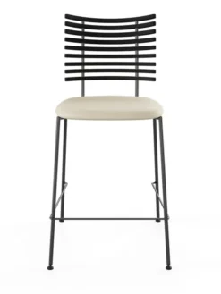 Tiger Barstol, creme læder fra Naver Collection