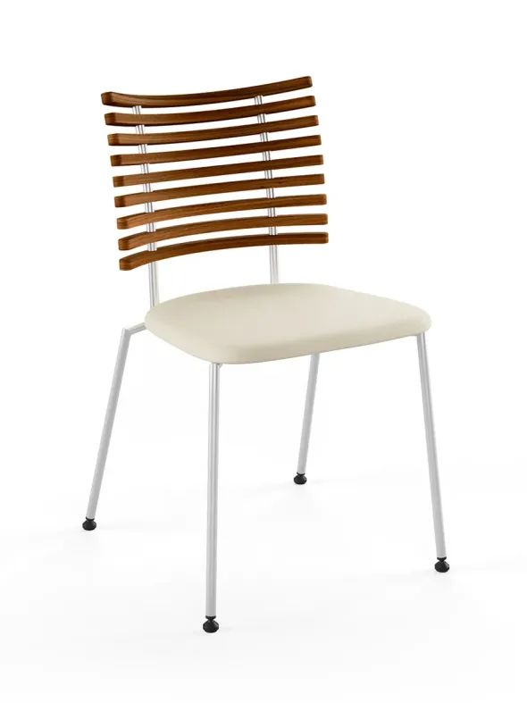 Tiger Stol, creme læder fra Naver Collection