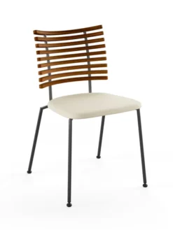 Tiger Stol, creme læder fra Naver Collection