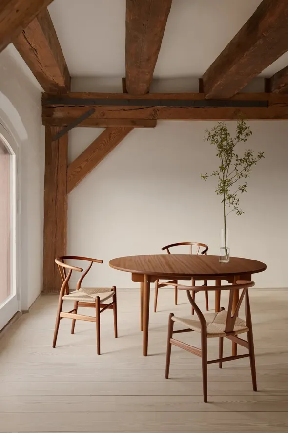 Tillægsplade til CH338/CH339 borde af Hans J. Wegner
