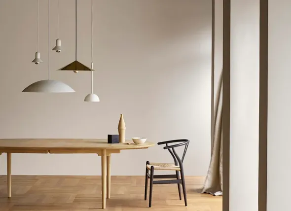 Tillægsplade til CH338/CH339 borde af Hans J. Wegner