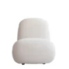 Toe Chair Flat, bouclé fra 101 Copenhagen