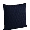 Trapez Pude 50x50 i midnight blue af Arne Jacobsen