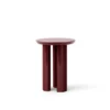 Tung JA3 sidebord, Burgundy Red fra &Tradition