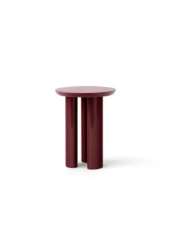 Tung JA3 sidebord, Burgundy Red fra &Tradition