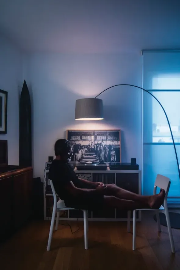 Twiggy Wood Gulvlampe fra Foscarini