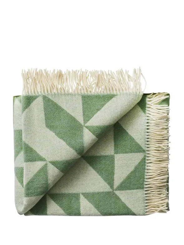 Twist a Twill Plaid, maple green fra Silkeborg Uldspinderi
