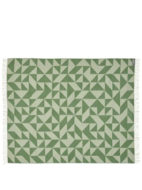 Twist a Twill Plaid, maple green fra Silkeborg Uldspinderi