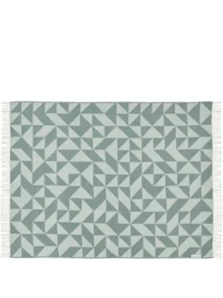 Twist a Twill Plaid, ocean green fra Silkeborg Uldspinderi