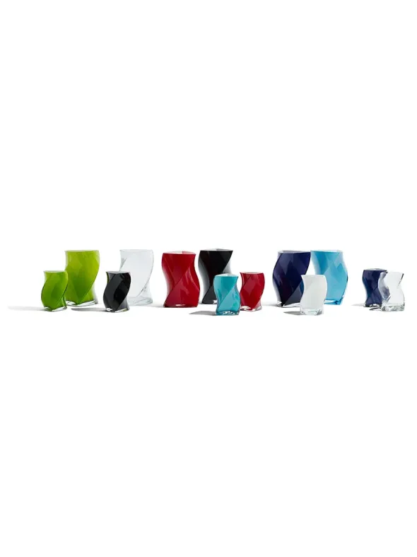 Twister vase fra Piet Hein (Blå)