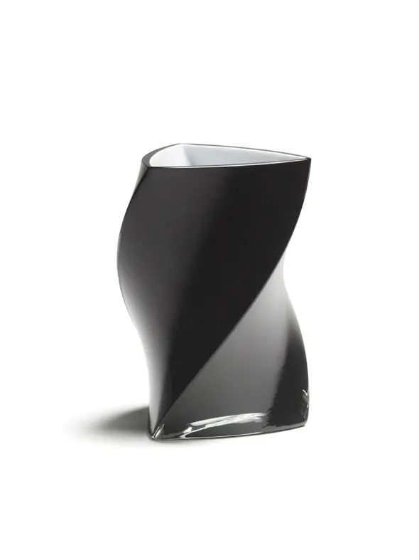 Twister vase fra Piet Hein (Sort)