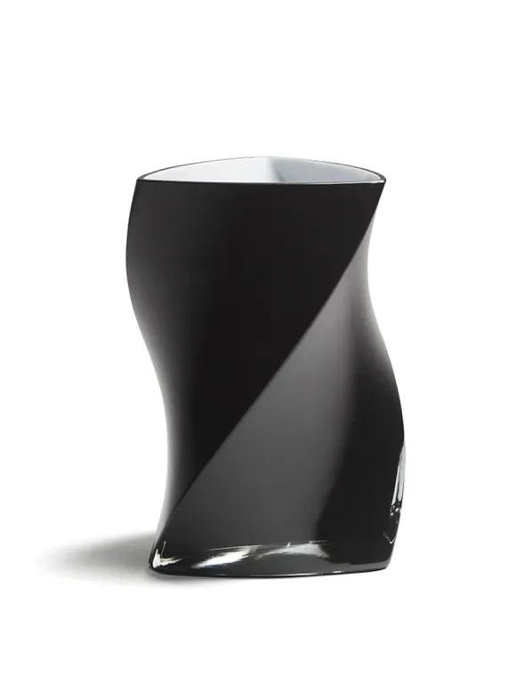 Twister vase fra Piet Hein (Sort)