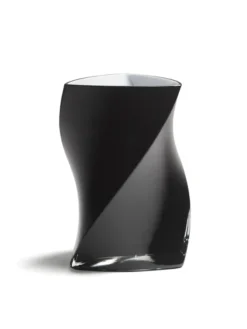 Twister vase fra Piet Hein (Sort)