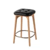 Utility Stool SH610 Oak natural Camo Sierra Black fra Stellar Works