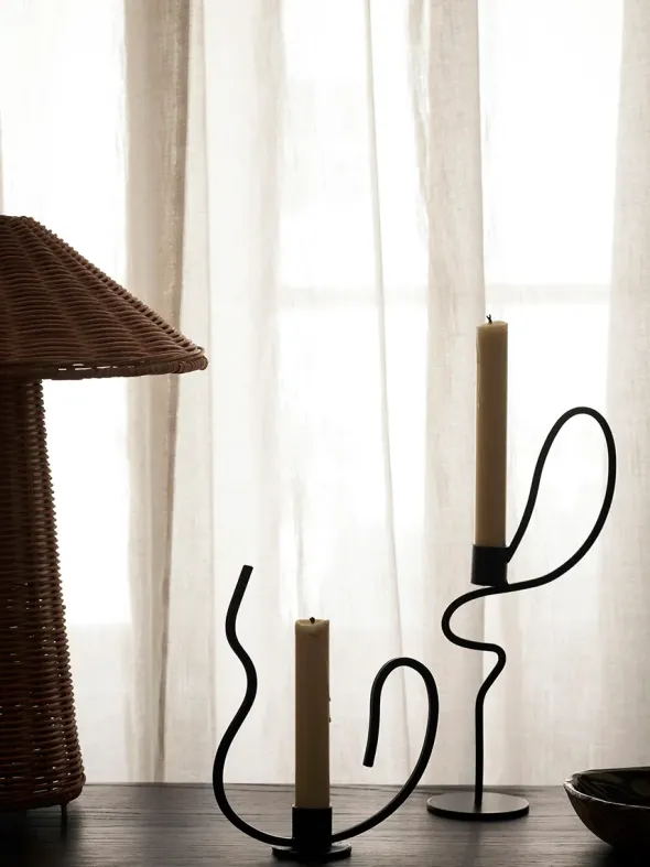 Valse Candleholder, low fra Ferm Living
