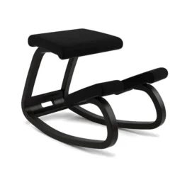 Variable Balans Stol, sort ask fra Variér