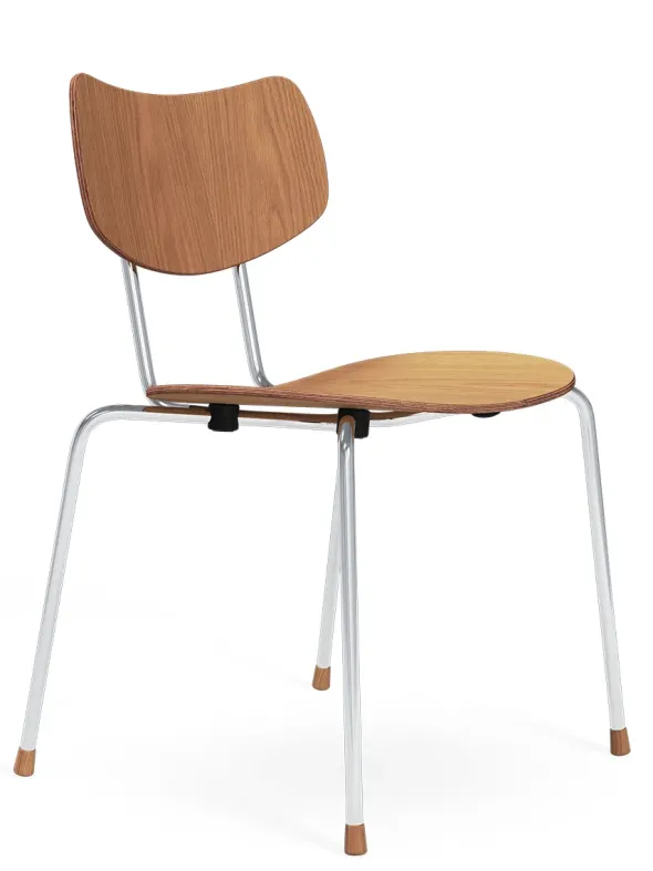 Vega Stol, krom stel fra Carl Hansen & Søn