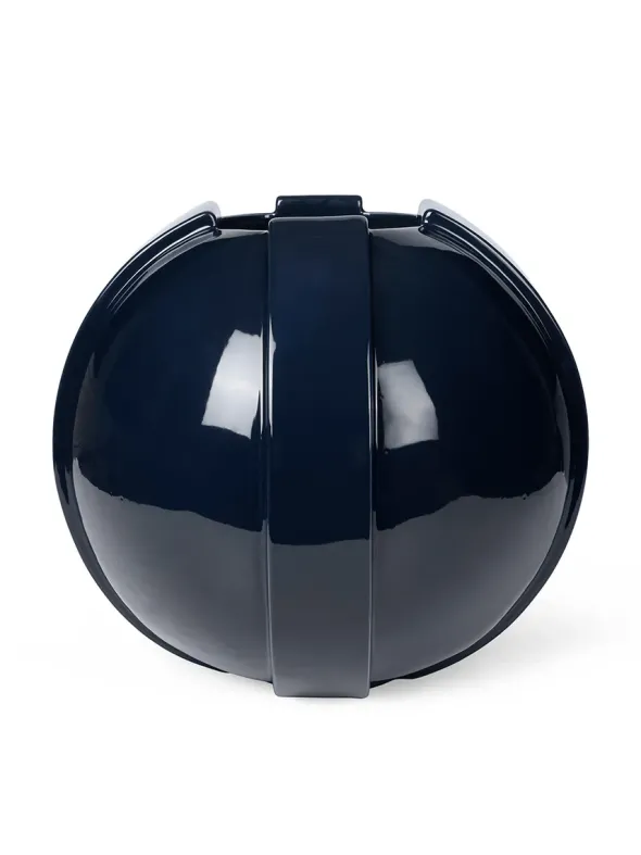 Vinci Vase 02, dark blue fra Louise Roe