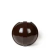 Vinci Vase 01, dark brown fra Louise Roe