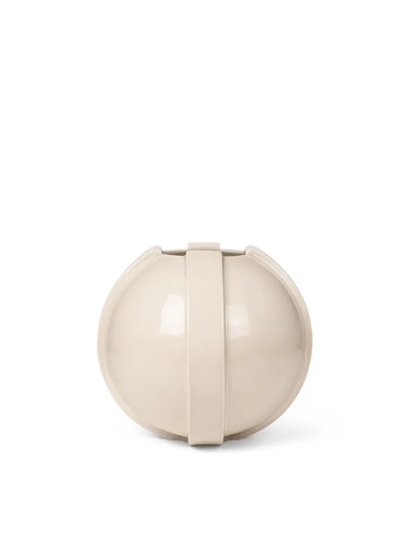 Vinci Vase 01, ivory fra Louise Roe