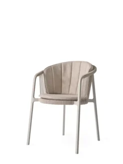 VIPP710 Lagrasse Chair inkl. sæde- og ryghynde fra Vipp