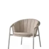 VIPP712 Lagrasse Lounge Chair inkl. sæde- og ryghynde fra Vipp