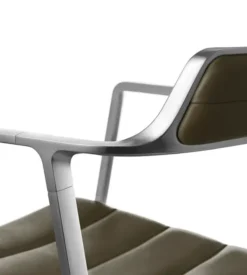 VIPP452 Swivel Chair m/hjul, bosco grøn læder fra Vipp