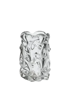 Virelle Vase Clear, H18 fra Ferm Living