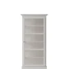Vitrineskab Classic V3, hvid fra Lindebjerg Design