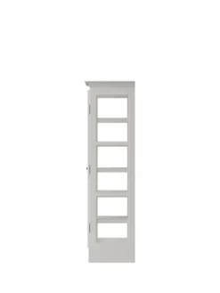 Vitrineskab Classic V3, hvid fra Lindebjerg Design