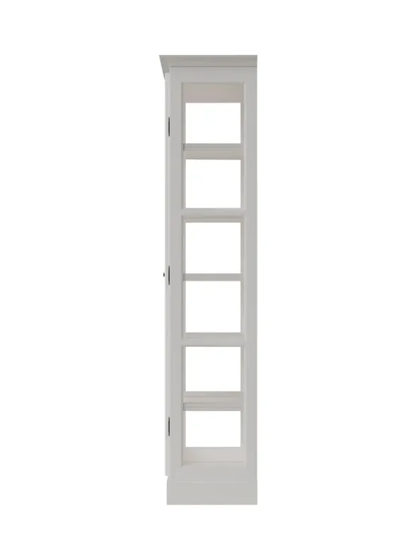 Vitrineskab Classic V2, hvid fra Lindebjerg Design
