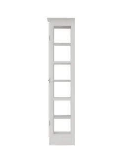 Vitrineskab Classic V1, hvid fra Lindebjerg Design