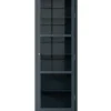 Vitrineskab N1, dark blue fra Lindebjerg Design