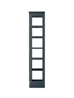 Vitrineskab N1, dark blue fra Lindebjerg Design